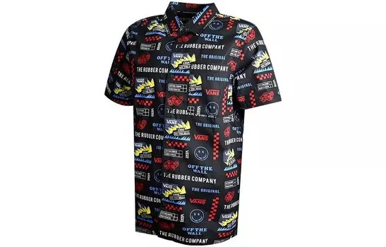 Рубашка унисекс Vans, цвет Black
