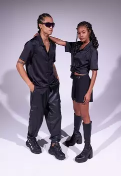 Рубашка UNISEX YOURTURN, черный