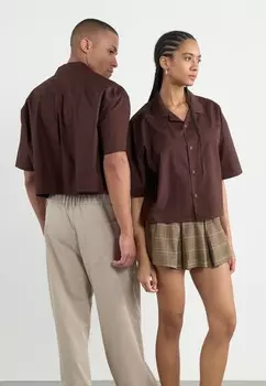 Рубашка UNISEX YOURTURN, коричневый