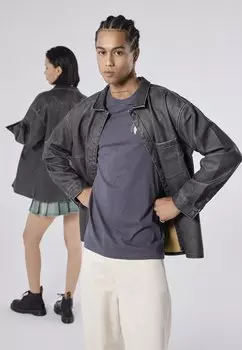 Рубашка UNISEX YOURTURN, темно-серый