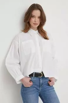 Рубашка United Colors of Benetton, белый