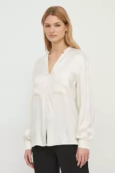 Рубашка United Colors of Benetton, бежевый