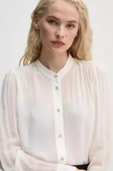 Рубашка United Colors of Benetton, бежевый