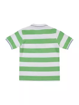 Рубашка UNITED COLORS OF BENETTON, цвет Lime/White