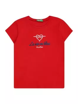 Рубашка UNITED COLORS OF BENETTON, красный