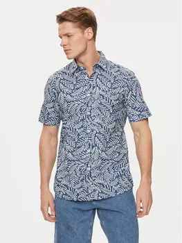 Рубашка United Colors Of Benetton, синий