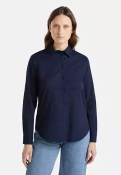 Рубашка United Colors of Benetton, синий