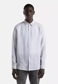 Рубашка United Colors of Benetton, светло-голубой