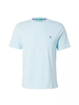 Рубашка UNITED COLORS OF BENETTON, светло-синий