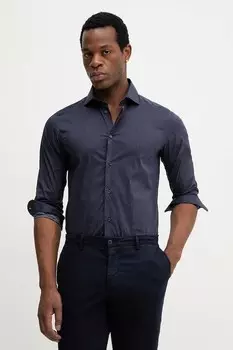 Рубашка United Colors Of Benetton, темно-синий