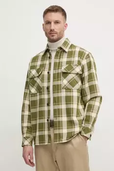 Рубашка United Colors Of Benetton, зеленый