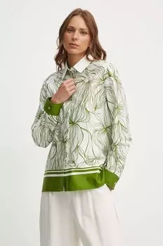 Рубашка United Colors of Benetton, зеленый