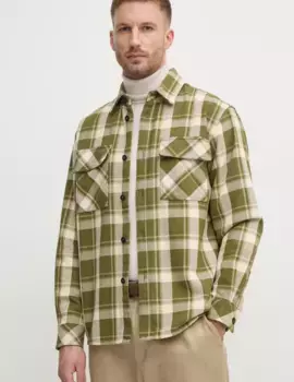 Рубашка United Colors of Benetton, зеленый