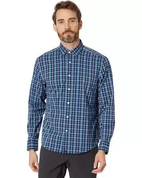 Рубашка UNTUCKit Wrinkle-Free Performance Pierro, темно-синий