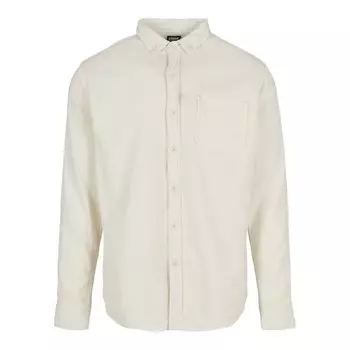 Рубашка Urban Classics Corduroy Big, белый