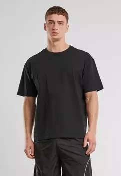 Рубашка Urban Classics, цвет Black/Wool white