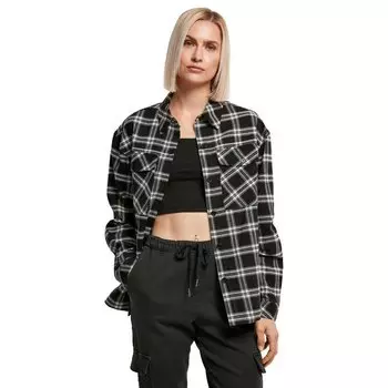 Рубашка Urban Classics Oversized, черный