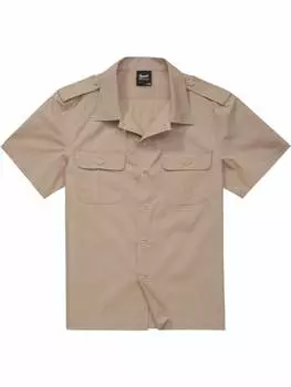 Рубашка US Ripstop Shirt Short Sleeve Brandit, бежевый