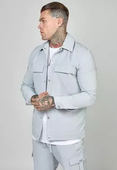 Рубашка Utility SIKSILK, цвет grey