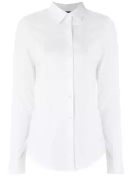 Рубашка узкого кроя Armani Exchange, белый