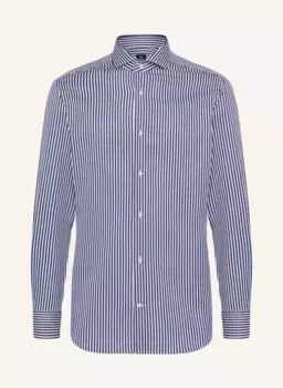 Рубашка узкого кроя Boggi Milano, синий