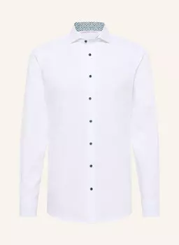 Рубашка узкого кроя Eterna, белый