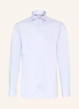 Рубашка узкого кроя Eton, голубой