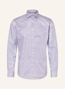 Рубашка узкого кроя Eton, голубой