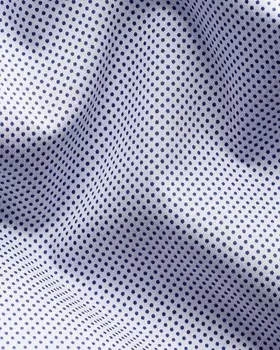 Рубашка узкого кроя Eton Signature в горошек, белый