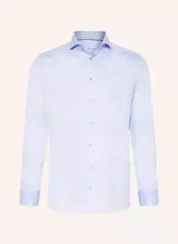 Рубашка узкого кроя Eton, синий