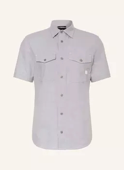 Рубашка узкого кроя G-Star Raw, серый