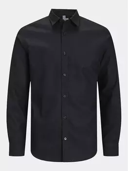 Рубашка узкого кроя Jack&Jones, черный