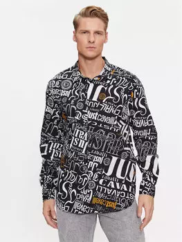 Рубашка узкого кроя Just Cavalli, черный