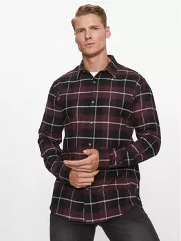 Рубашка узкого кроя Lindbergh, красный