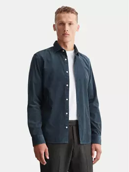 Рубашка узкого кроя Marc O'Polo, синий