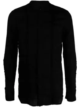 Рубашка узкого кроя Masnada, черный