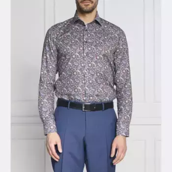 Рубашка узкого кроя Mr Crown Emanuel Berg, мультиколор