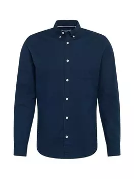 Рубашка узкого кроя на пуговицах JACK & JONES OXFORD, темно-синий