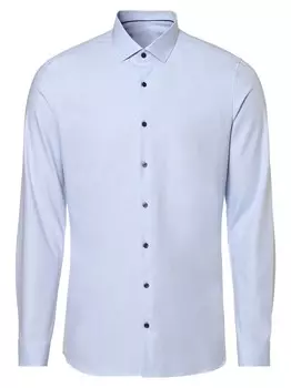 Рубашка узкого кроя на пуговицах OLYMP, светло-синий