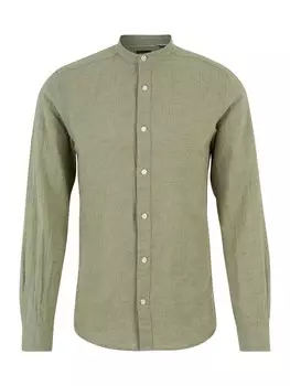 Рубашка узкого кроя на пуговицах Only & Sons CAIDEN, хаки