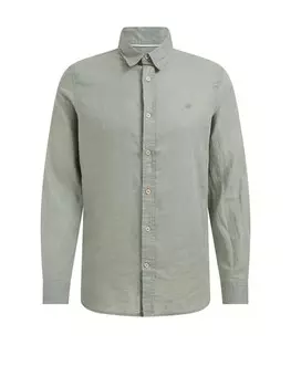 Рубашка узкого кроя на пуговицах We Fashion, пастельно-зеленый