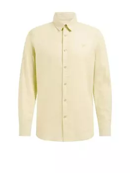 Рубашка узкого кроя на пуговицах We Fashion, светло-зеленый