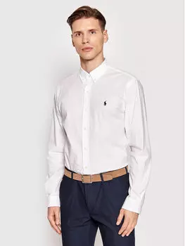 Рубашка узкого кроя Polo Ralph Lauren, белый