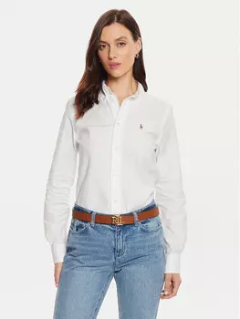 Рубашка узкого кроя Polo Ralph Lauren, белый