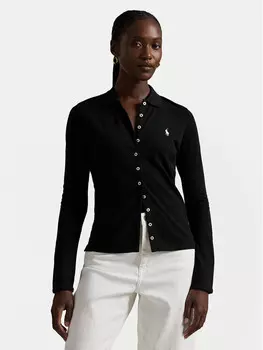 Рубашка узкого кроя Polo Ralph Lauren, черный