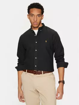 Рубашка узкого кроя Polo Ralph Lauren, черный