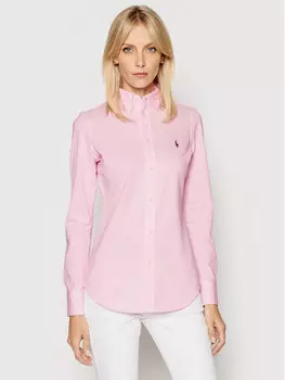 Рубашка узкого кроя Polo Ralph Lauren, розовый