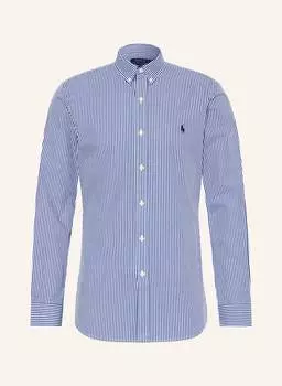 Рубашка узкого кроя Polo Ralph Lauren, синий