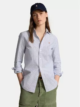 Рубашка узкого кроя Polo Ralph Lauren, синий