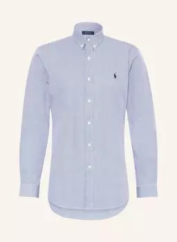 Рубашка узкого кроя POLO RALPH LAUREN, темно-синий